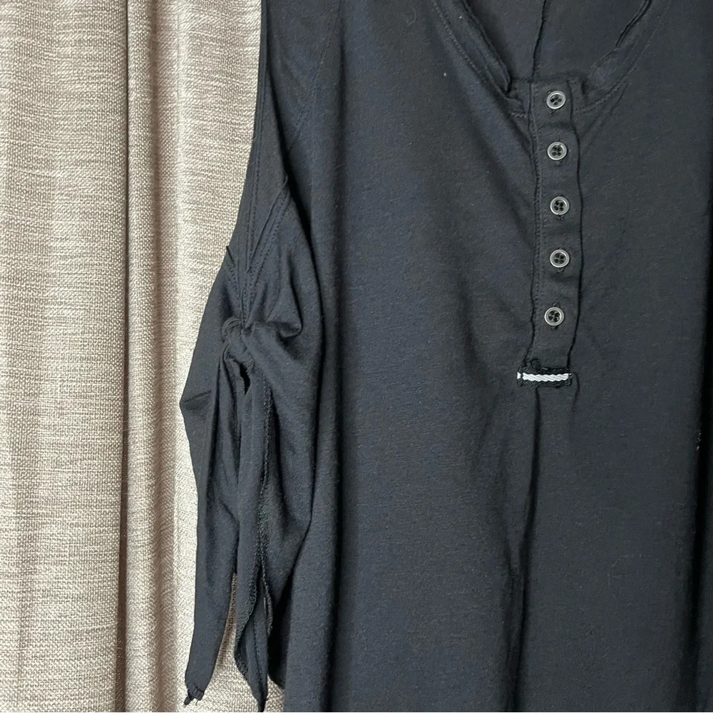 Free People Movement Black High Tide Cropped Sleeveless Top Size Small
